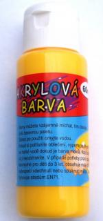 Akrylová barva 60ml - světle žlutá (yellow light)