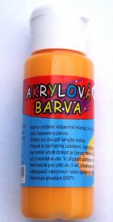 Akrylová barva 60ml - žlutá (cadmium yellow)