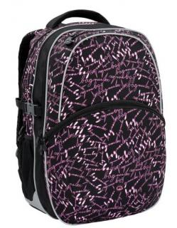 Bagmaster školní batoh MADISON 6 A BLACK/PINK