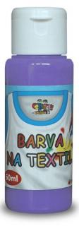 Barva na textil 60ml - fialová