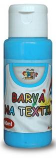 Barva na textil 60ml - modrá