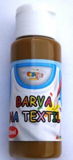 Barva na textil 60ml - okrová (ocher)