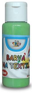 Barva na textil 60ml - zelená