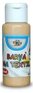 Barva na textil 60ml - zlatá