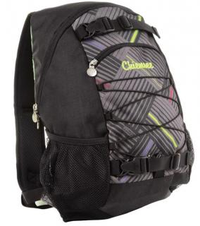 Chiemsee batoh Black Comp stripe check black