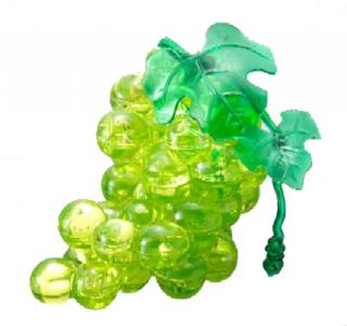 Hlavolam - 3D Crystal puzzle - Hrozen zelený