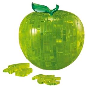 Hlavolam - Puzzle 3D Zelené jablko