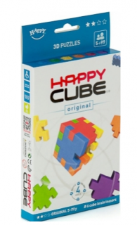 Hlavolamy 6 ks v krabičce, obtížnost 5+ let (Happy Cube)