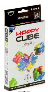 Hlavolamy 6 ks v krabičce, obtížnost 9+ let (Marble Cube)