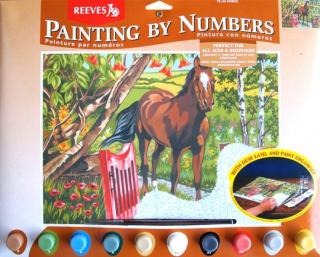 Malování podle čísel 30x40cm - Kůň