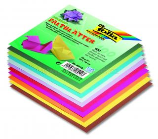 Origami papír 10x10 cm 100 archů v 10ti barvách