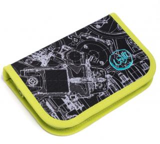Penál Topgal - Školní pouzdro CHI 807 E - Green - Motor 2