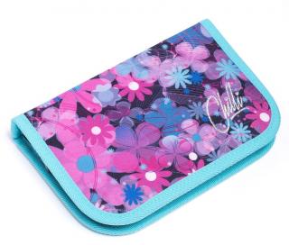 Penál Topgal - Školní pouzdro CHI 893 H - Pink - Květy