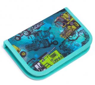 Penál Topgal - Školní pouzdro CHI 921 D - Blue - Kombajn