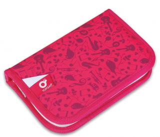 Penál Topgal - školní pouzdro jednopatrové CHI 759 H - Pink - Ptáček