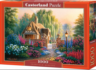 Puzzle 1000 dílků- Cranfieldská zahrada