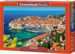 Puzzle 1000 dílků- Dubrovník, Chorvatsko