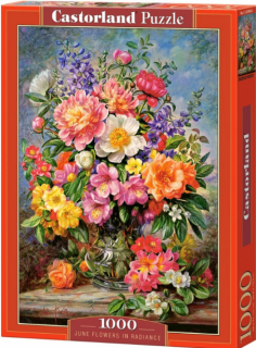 Puzzle 1000 dílků- Jarní květiny