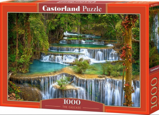 Puzzle 1000 dílků- Kaskádový vodopád