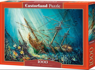Puzzle 1000 dílků- Vrak lodi