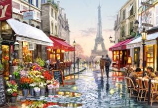 Puzzle 1500 dílků Paris - Paříž