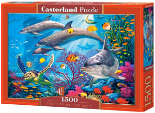 Puzzle 1500 dílků Tajemství útesu