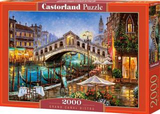Puzzle 2000 dílků- Bistro u Grand kanálu