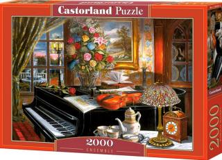 Puzzle 2000 dílků- Černý klavír
