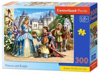 Puzzle 300 dílků - Princezna a král
