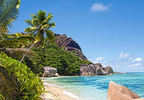 Puzzle 3000 dílků Tropical Beach, Seychelles