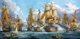Puzzle 4000 dílků - Námořní bitva