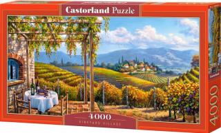 Puzzle 4000 dílků - Vinařství nad vesnicí