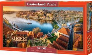 Puzzle 4000 dílků -Západ slunce v Portu