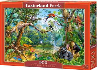 Puzzle 500 dílků- Život v džungli