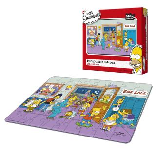 Puzzle 54d. The Simpsons - Pohoda ve škole