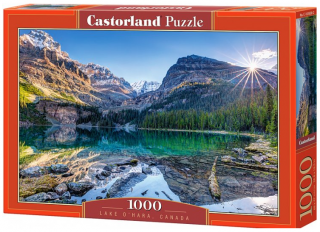 Puzzle Castorland 1000 dílků - Jezero O´Hara, Kanada