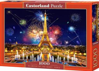 Puzzle Castorland 1000 dílků - Kouzlo noci v Paříži