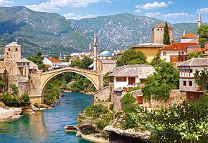 Puzzle Castorland 1000 dílků - Mostar Chorvatsko