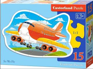 Puzzle Castorland 15 dílků - Letíme