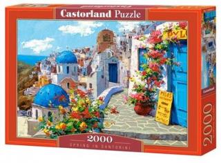 Puzzle Castorland 2000 dílků - Jaro na Santorini