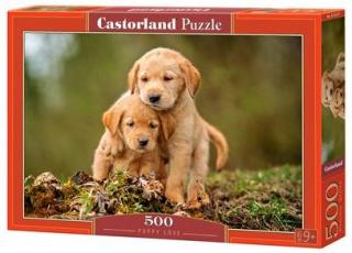 Puzzle Castorland 500 dílků - Malí labradoři