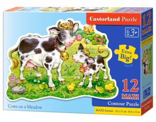 Puzzle Castorland maxi 12 dílků - Kravičky