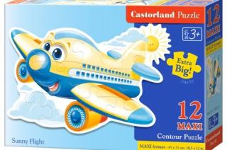 Puzzle Castorland maxi 12 dílků - Letadlo
