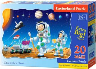 Puzzle Contour maxi 20 dílků - Kosmonauti na jiné planetě