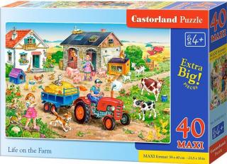 Puzzle MAXI 40 dílků Život na farmě