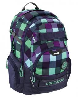 Školní batoh Coocazoo CarryLarry2, Green Purple District
