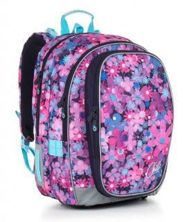 Školní batoh Topgal CHI 868 H - Pink - Květiny