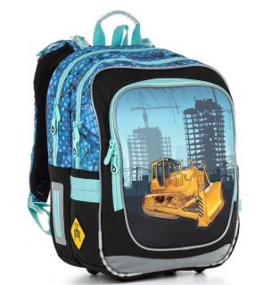 Školní batoh Topgal CHI 877 D - Blue - Stavba
