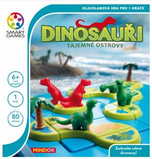Smart game MINDOK - Dinosauři - Tajemné ostrovy
