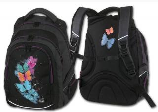 Studentský školní batoh Walker - Butterfly